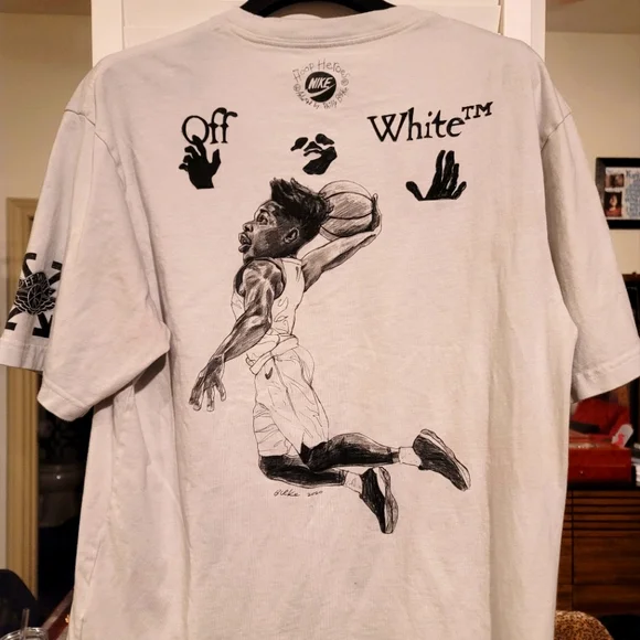 Jordan x Off-White | Shirts | Jordan X Offwhite Hoop Heroes Tshirt